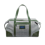Gentleman's wool travel bag - verde
